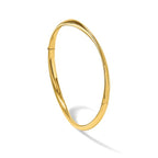 Leslie's 14k Polished Twisted Hinged Bangle Bracelet - Image 4