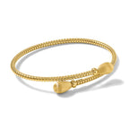Leslie's 14K Polished and Brushed Bypass Cuff Bangle - Image 4