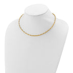 Leslie's 14K Polished Fancy Link with .5in ext. Necklace - Image 3