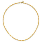Leslie's 14K Polished Fancy Link with .5in ext. Necklace - Image 4