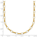 Leslie's 14K Polished Fancy Link with .5in ext. Necklace - Image 5