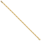 Leslie's 14K Polished Fancy Link with .5in ext. Bracelet - Image 2