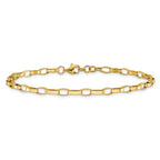 Leslie's 14K Polished Fancy Link with .5in ext. Bracelet - Image 3