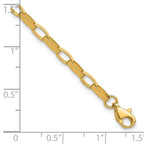 Leslie's 14K Polished Fancy Link with .5in ext. Bracelet - Image 5