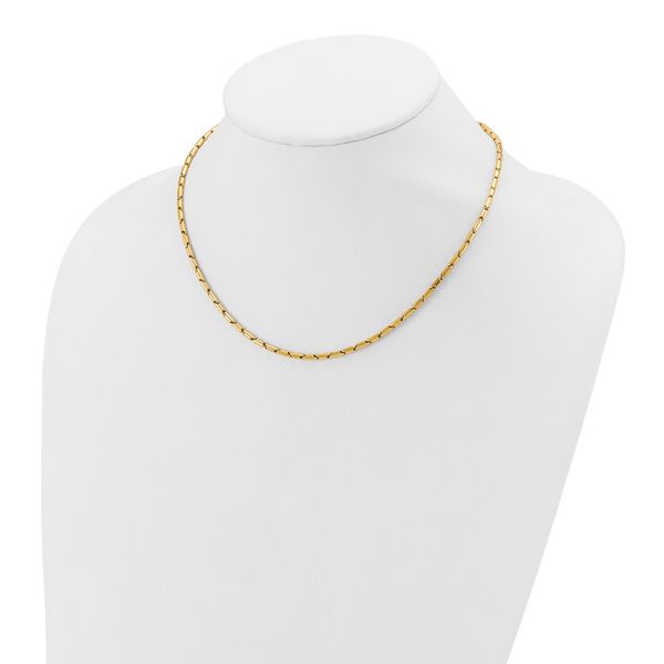 Leslie's 14K Polished Fancy Link Necklace - Image 3