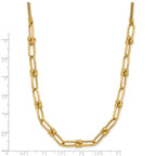 Leslie's 14K Polished and Diamond-cut Fancy Link Necklace - Image 5