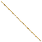 Leslie's 14K Polished Fancy Link Bracelet - Image 2