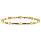Leslie's 14K Polished Fancy Link Bracelet - Image 3