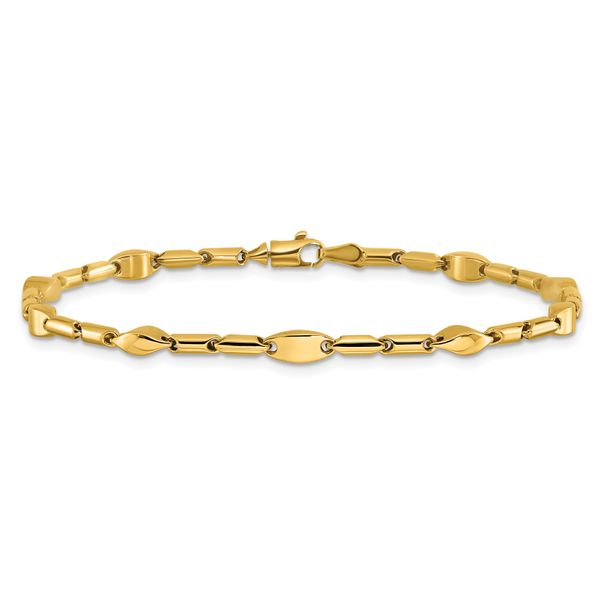 Leslie's 14K Polished Fancy Link Bracelet - Image 3
