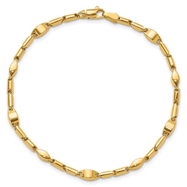 Leslie's 14K Polished Fancy Link Bracelet - Image 4