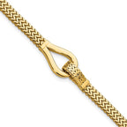 Leslie's 14K Polished Fancy Buckle Bracelet