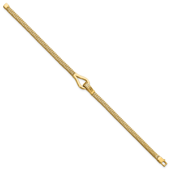 Leslie's 14K Polished Fancy Buckle Bracelet - Image 2