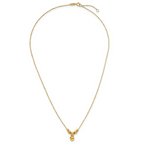 Leslie's 14K Polished and Diamond-cut Beads with 1in ext. Necklace - Image 4