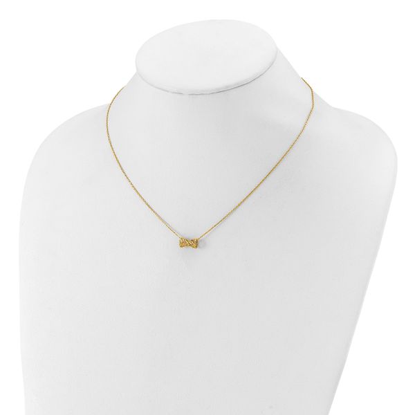 Leslie's 14K Polished Fancy Necklace - Image 3