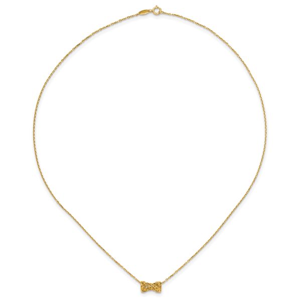 Leslie's 14K Polished Fancy Necklace - Image 4