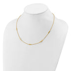 Leslie's 14K Polished Fancy Link with 2in ext. Necklace - Image 3
