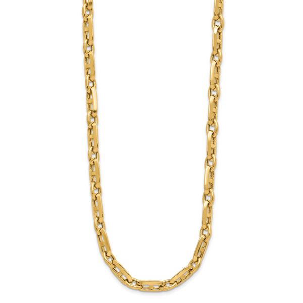 Leslie's 14K Polished Fancy Link Necklace - Image 2