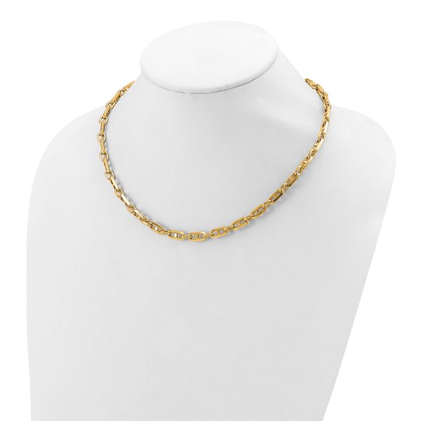 Leslie's 14K Polished Fancy Link Necklace - Image 3