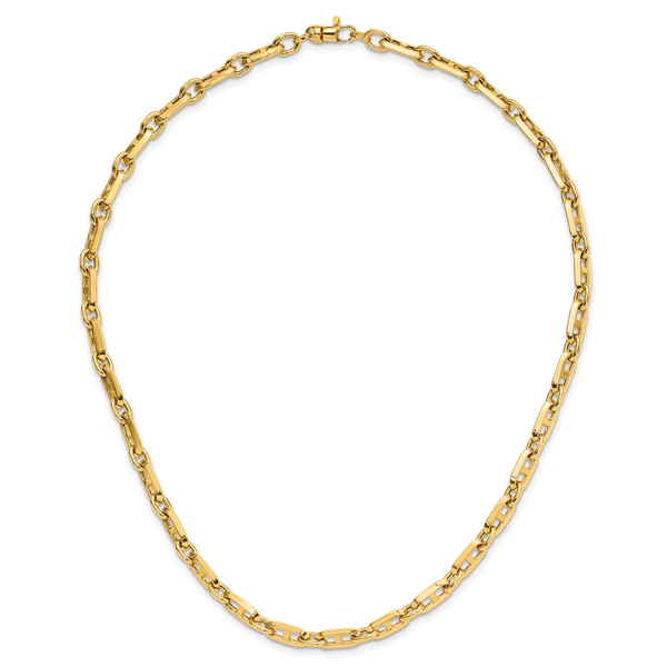 Leslie's 14K Polished Fancy Link Necklace - Image 4