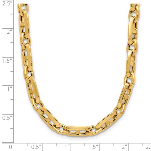 Leslie's 14K Polished Fancy Link Necklace - Image 5
