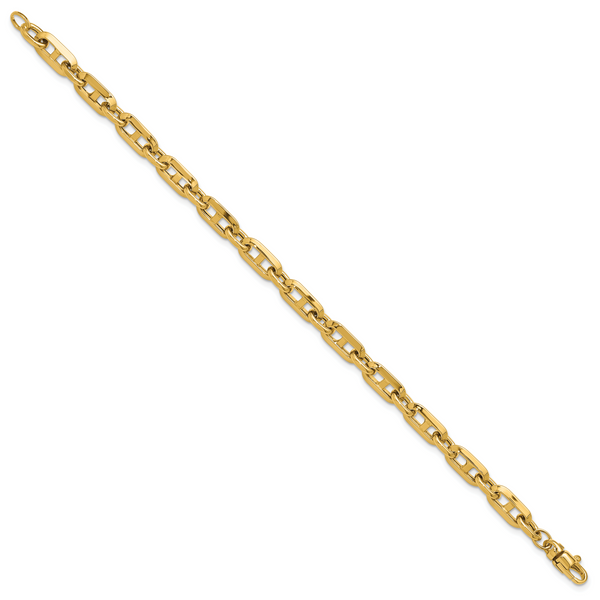 Leslie's 14K Polished Fancy Link Bracelet - Image 2