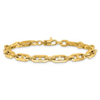 Leslie's 14K Polished Fancy Link Bracelet - Image 3