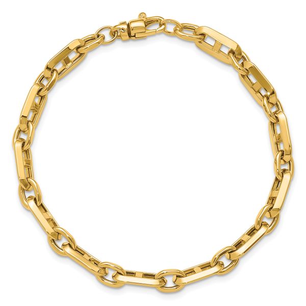 Leslie's 14K Polished Fancy Link Bracelet - Image 4
