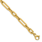 Leslie's 14K Polished Fancy Link Bracelet