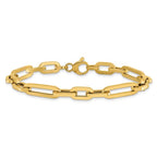 Leslie's 14K Polished Fancy Link Bracelet - Image 3