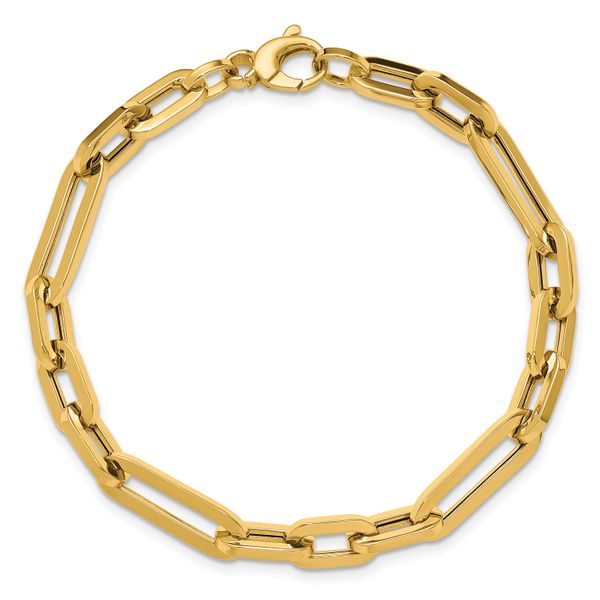 Leslie's 14K Polished Fancy Link Bracelet - Image 4