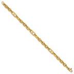 Leslie's 14K Polished Fancy Link Bracelet - Image 2