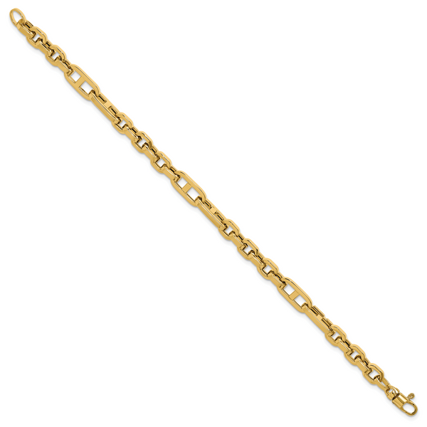 Leslie's 14K Polished Fancy Link Bracelet - Image 2
