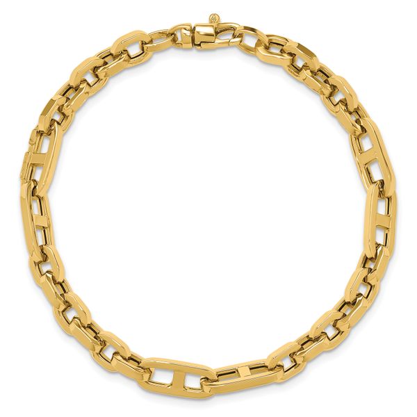 Leslie's 14K Polished Fancy Link Bracelet - Image 4