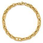Leslie's 14K Polished Fancy Link Bracelet - Image 4