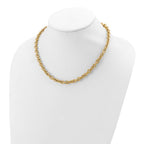 Leslie's 14K Polished Fancy Link Necklace - Image 3