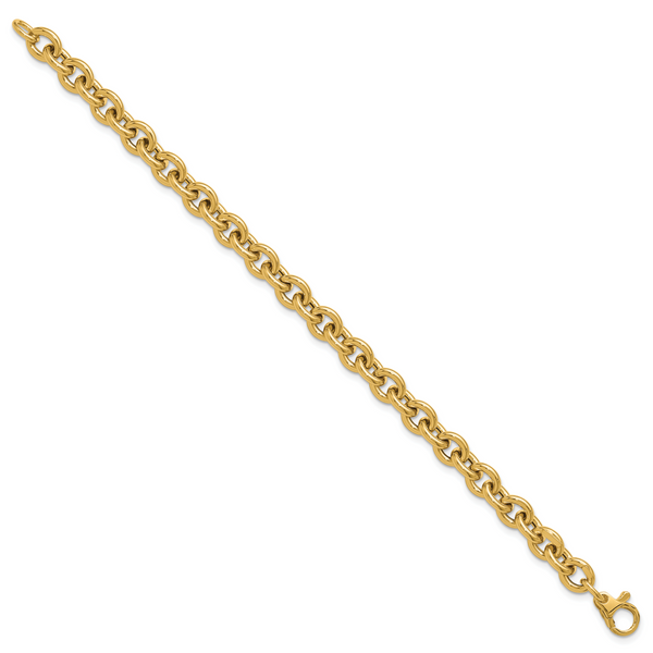 Leslie's 14K Polished Fancy Link Bracelet - Image 2