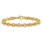 Leslie's 14K Polished Fancy Link Bracelet - Image 3