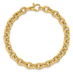 Leslie's 14K Polished Fancy Link Bracelet - Image 4
