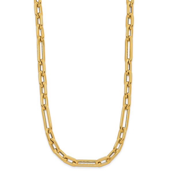Leslie's 14K Polished Fancy Link Toggle Clasp Necklace - Image 2
