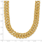 Leslie's 14K Polished Woven Link Necklace - Image 5
