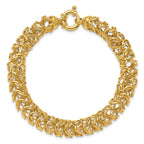 Leslie's 14K Polished Woven Link Bracelet - Image 4