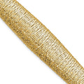 Leslie's 14K Polished Woven Graduated Dome Bracelet