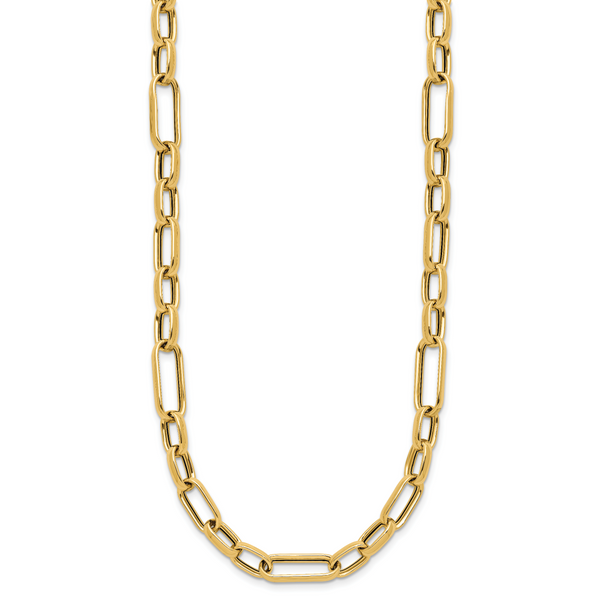 Leslie's 14K Polished Fancy Link Necklace - Image 2