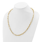 Leslie's 14K Polished Fancy Link Necklace - Image 3