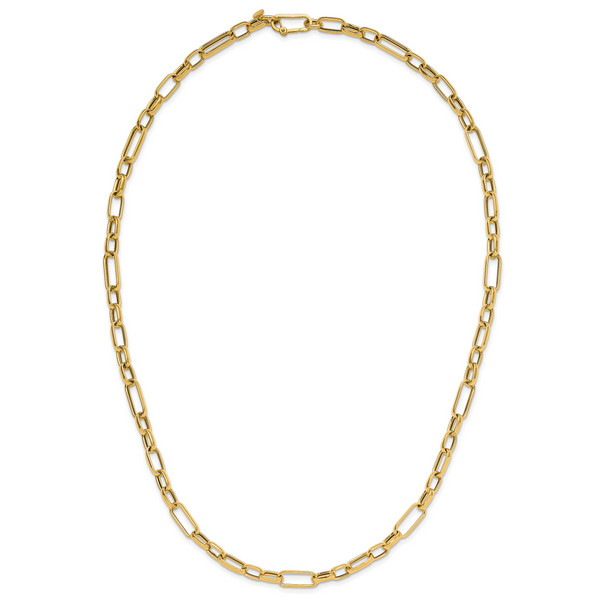 Leslie's 14K Polished Fancy Link Necklace - Image 4