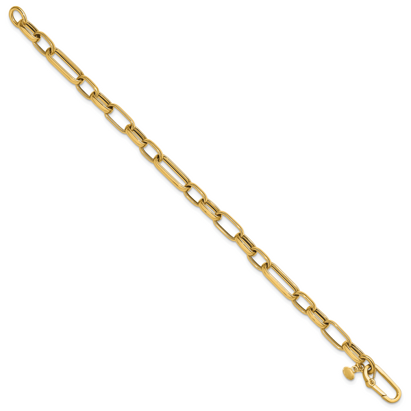 Leslie's 14K Polished Fancy Link Bracelet - Image 2