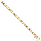 Leslie's 14K Polished Fancy Link Bracelet - Image 2