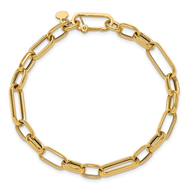 Leslie's 14K Polished Fancy Link Bracelet - Image 4