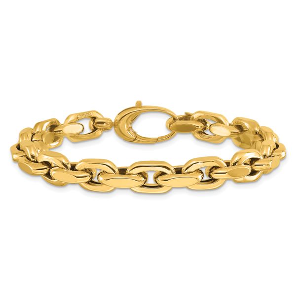 Leslie's 14K Polished Fancy Link Bracelet - Image 3