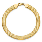 Leslie's 14K Polished Ridged Bracelet - Image 4